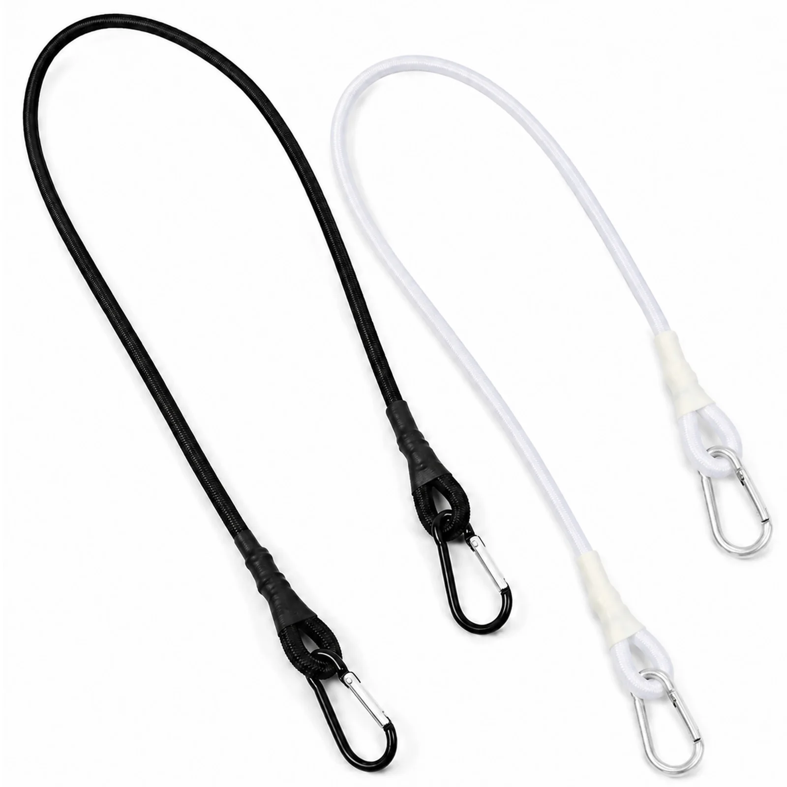 30/60/90/100/120CM Stretch Elastic Ropes 6MM Bungee Cords With Hooks Lightweight Bikes Tie Car Luggage Packing Roof Rack Strap