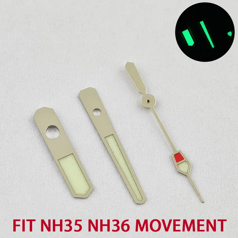 スポーツウォッチ,nh35nh36,グリーン,ブルー,グリーン,シルバー,アクセサリーに適した高品質の時計ポインター