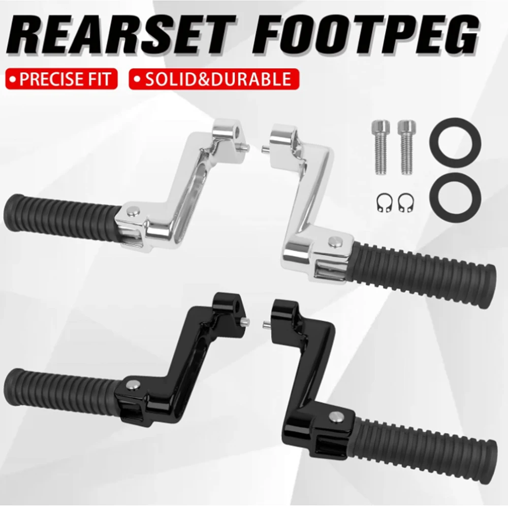 Folding Passenger Footpeg Footrest For Indian Chief Vintage Roadmaster Chief Chieftain Springfield Dark Horse Foot Rests Pedal