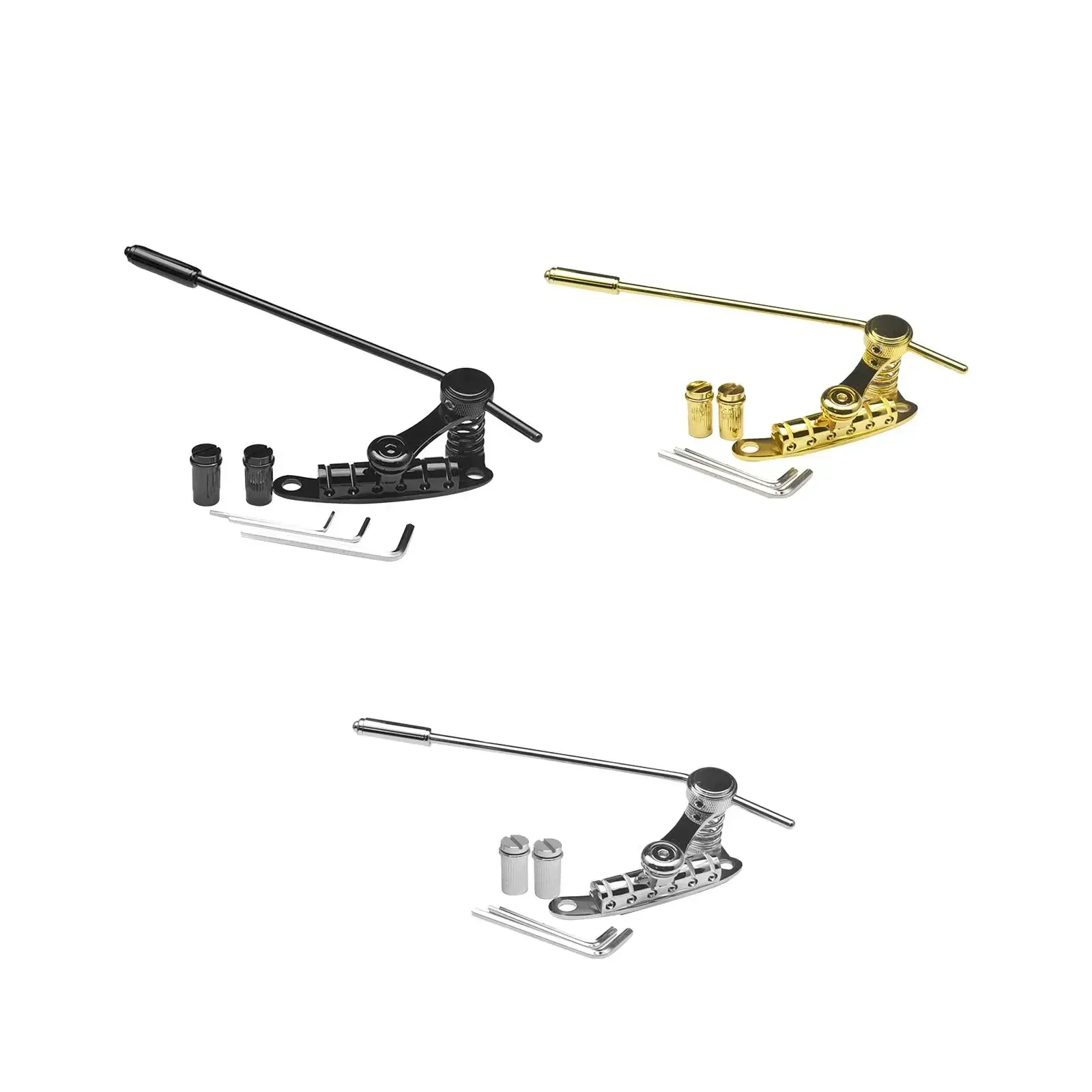 Guitar Tremolo Bridge LP/ SG  Electric Guitars Bridge Stop Bar Guitar Accessories Gold Chrome and Black