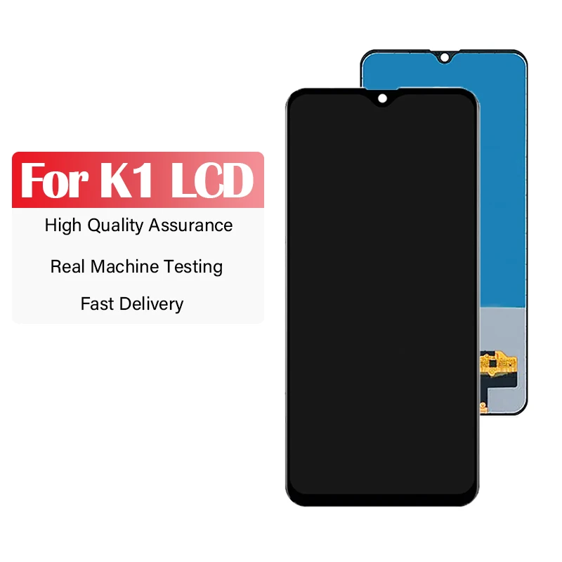 LCD Screen for 6.40 inches OPPO K1 PBCM30 LCD Touch Screen Digitizer Assembly with Repair Tool and Glue for k5/realme xt/recno z