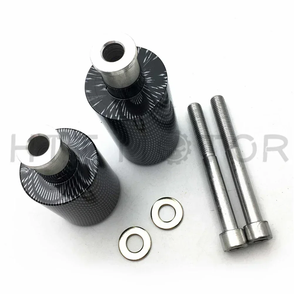 Motorcycle Falling Protection Frame Slider Crash Protector for 2004-2011 Yamaha FZ6 Fazer FZ6S Carbon Fiber