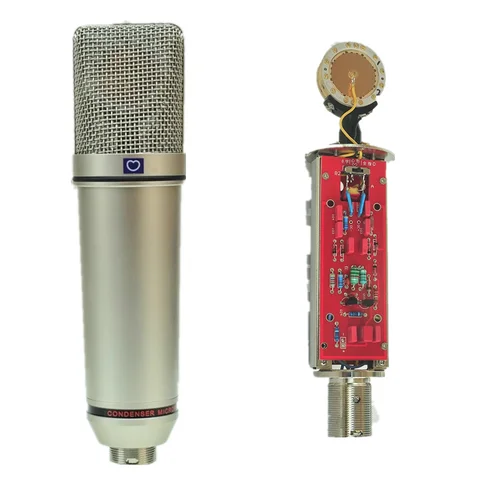 DIY  U87AI 48V condenser microphone for vocal instruments studio