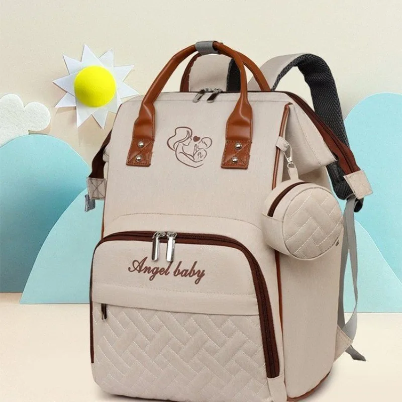 

Fashionable Leather Crossbody Bag For Women Luxury Minimalist Diaper Bag Large Capacity Simple Vintage Elegant Tote