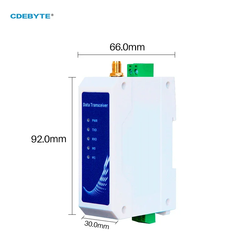 Imagem -02 - Transmissão de Dados sem Fio de Grau Industrial Lora Staion Cdebyte E95-dtu 900sl30485 868 915mhz 10km 30dbm Dc828v Rs485 Modbus