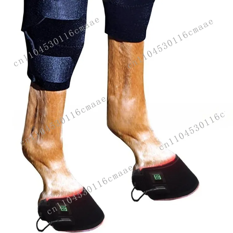 Flexible Built-in Battery 660nm 850nm Infrared Pain Relief Red Light Therapy Horse Hoof Wrap Boots