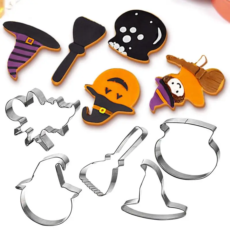 Halloween Pumpkin Cup Cookie Cutter Biscuit Fondant Pastry Bread Sandwich Mold Stainless Steel