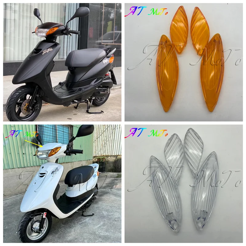 for YAMAHA JOG VINO EVO ZR50 EVOLUTION EVO 50 SA16J SA36J SA39J motorcycle turn signal lamp housing, front and rear