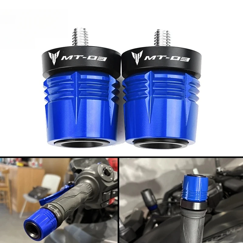 

Подходит для мотоцикла Yamaha MT03 MT 03 MT-03 R3 YZFR3 YZF-R3 2013-2025, металлическая ручка с ЧПУ, заглушка, крышка ручки противовеса