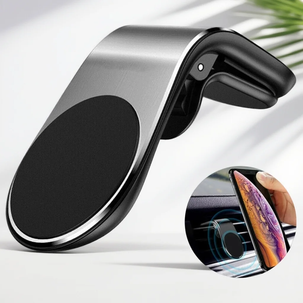 

Универсальный магнитный автомобильный держатель для телефона, мобильное крепление — подставка для GPS, совместимая с iPhone 13 12 11 pro Max Huawei Xiaomi Samsu