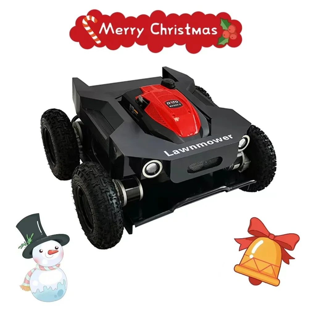 

Holiday Sale Promotion Remote Control Lawn Mower electric/gas/oil portable robot mow cut grass and plants