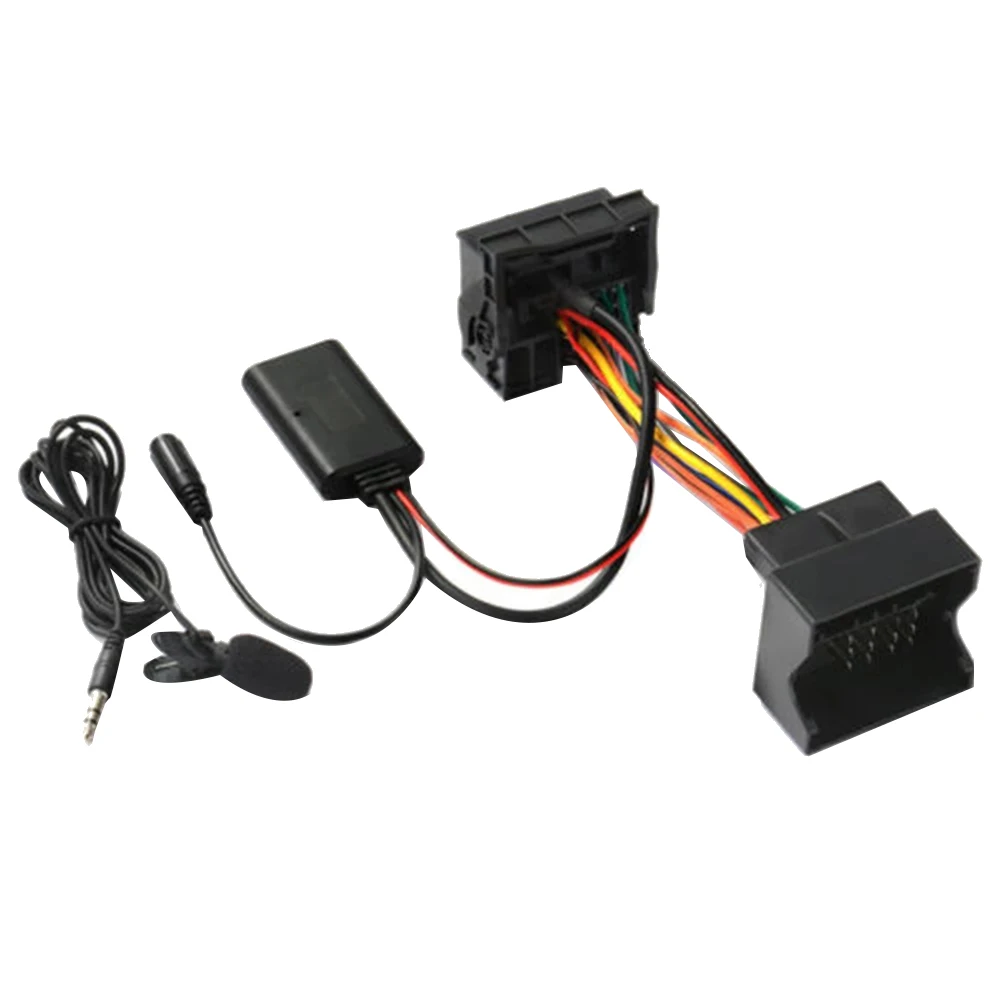 #23E Car audio bluetooth module,For OPEL CD30 Mp3 CDC40 CD70 DVD90 HeadUnit Install Full Harness Plug (black)