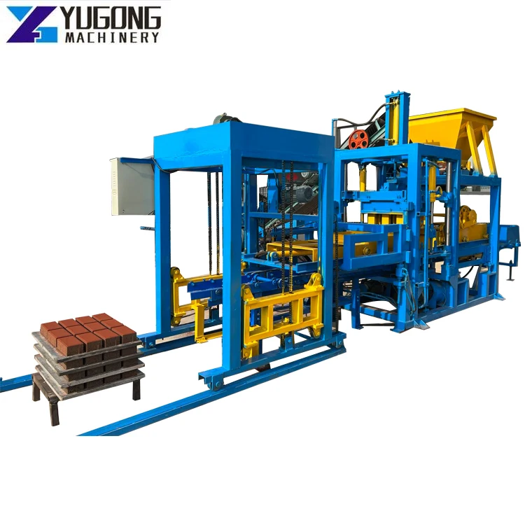 YG Qt4-15 Hydraulic Block Making Machine Automatic Fly Ash Brick and Paver Block Making Machine