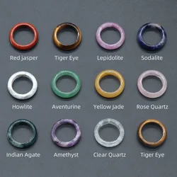 Natuurlijke Kristal Steen Agaat Handgesneden Ring Amethisten Quartz Mode-sieraden Liefhebbers Geluk Vinger Ringen Sieraden Accessoires Cadeau