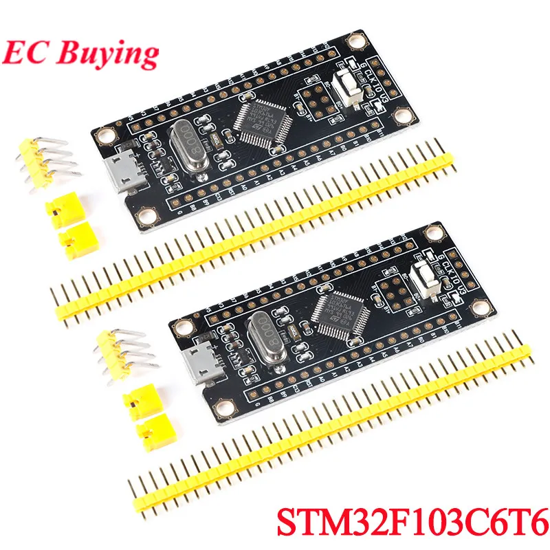 2Pcs/1pc STM32F103C6T6 STM32F103 System Core Board ARM STM32 STM32F Microcontroller Development Learning Board Module