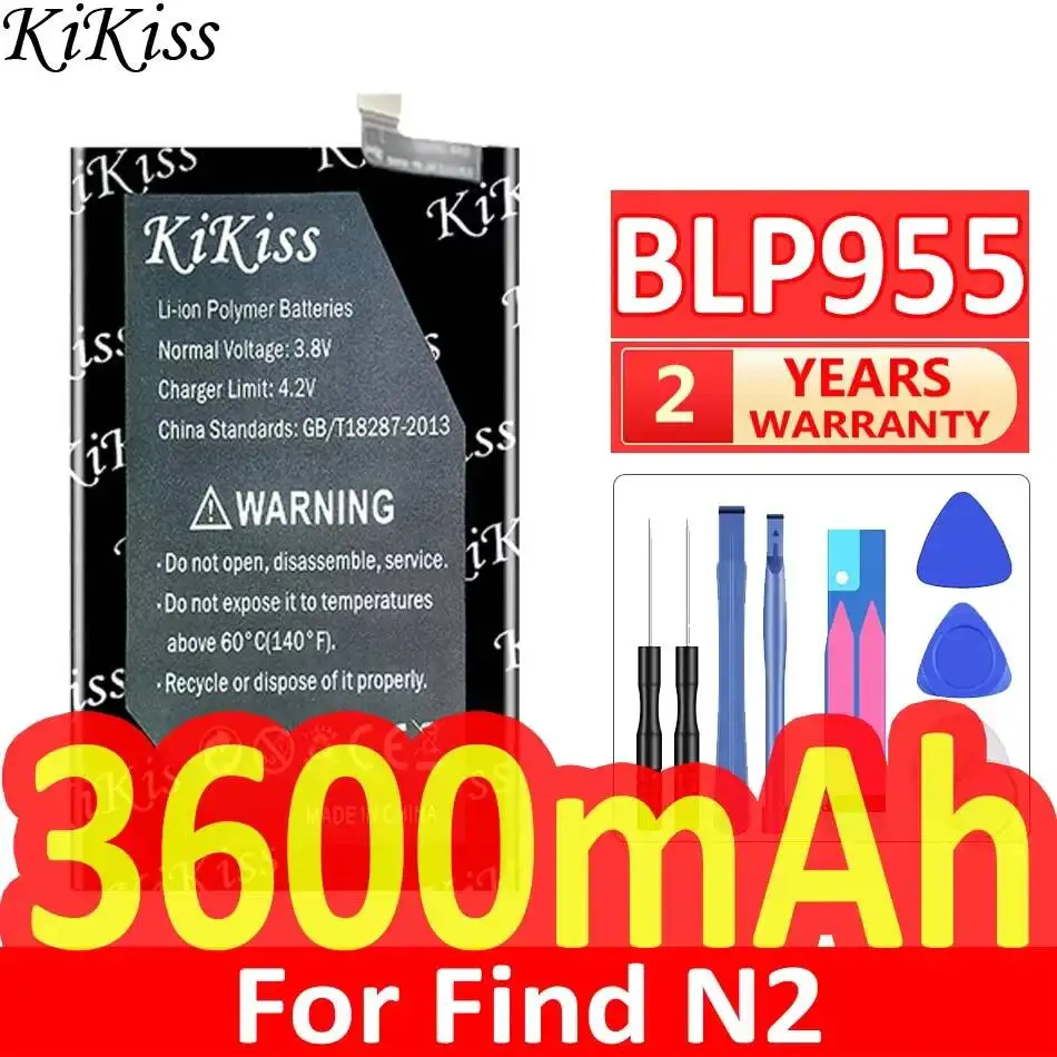 Reliable Power Supply Mobile Phone Battery For Oppo Find N2 Folding BLP955 3600mAh