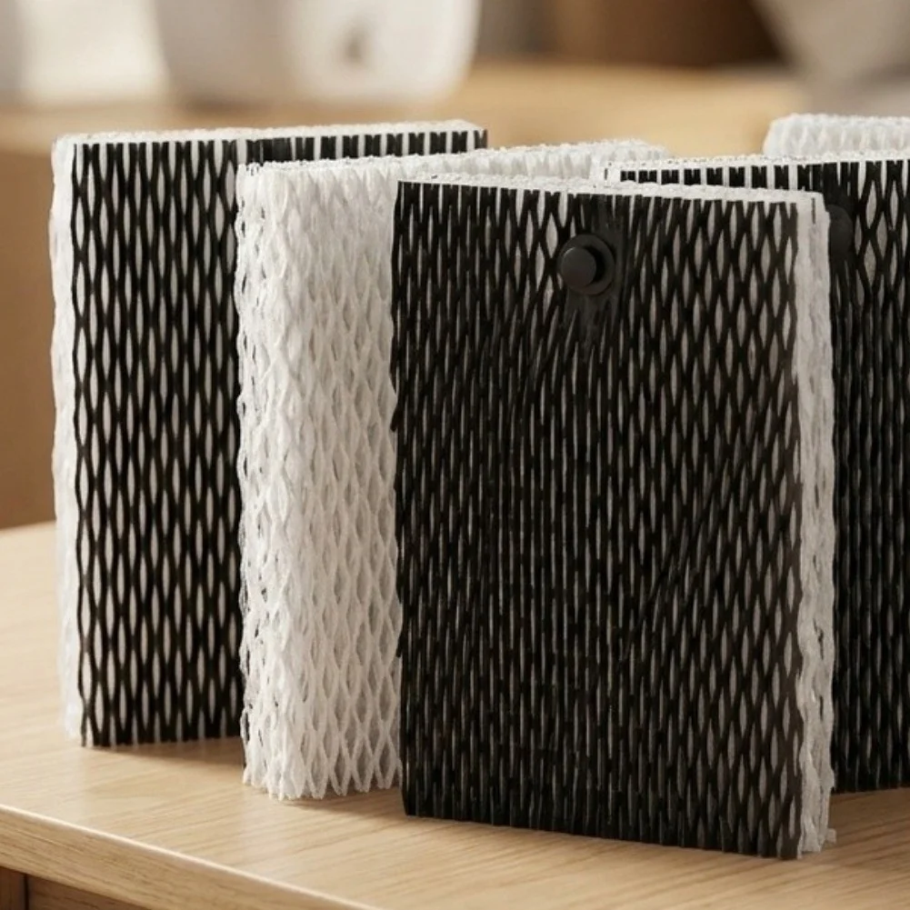 4pcs HWF100 Humidifier Filter Replace With Activated Carbon Aluminum Core For Holmes Type E Humidifiers Air Quality Improvement
