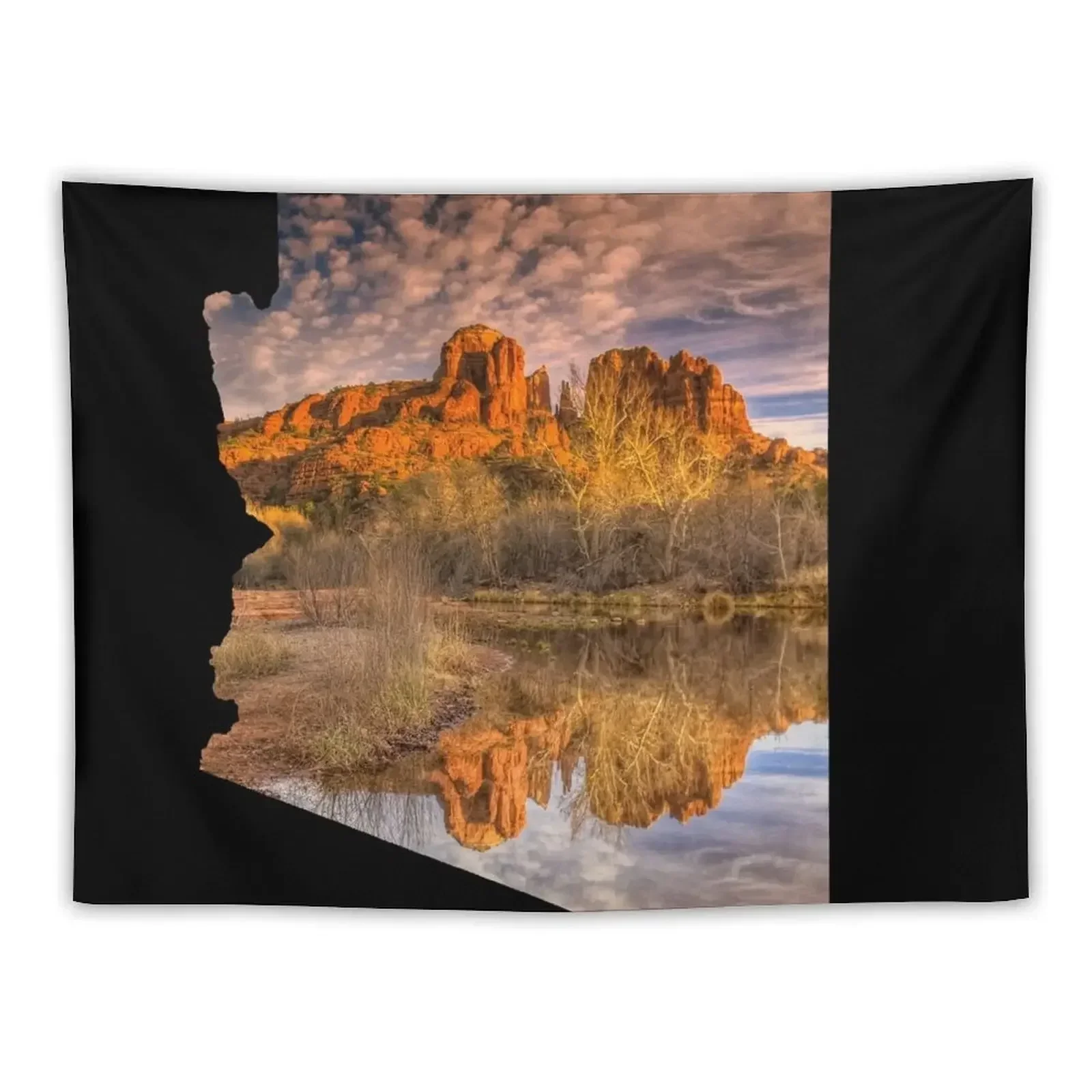 

Red Rock Crossing Tapestry Wallpaper Bedroom Decoration Tapestry