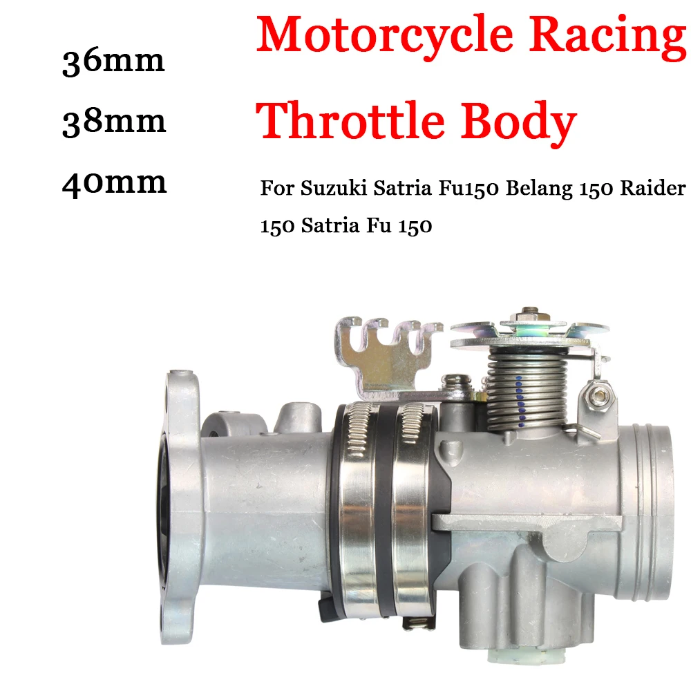 Motorcycle Racing Throttle Body For 36mm 38mm 40mm  Suzuki Satria Fu150 Belang 150 Raider 150 Satria Fu 150