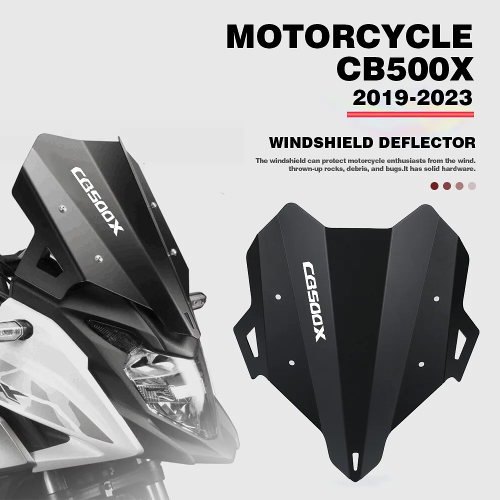 

Windshield Fairing Wind Deflector Motorcycle Accessories FOR HONDA CB500X 2019-2020-2021-2022-2023 Windscreen CB 500 X 2022 2023