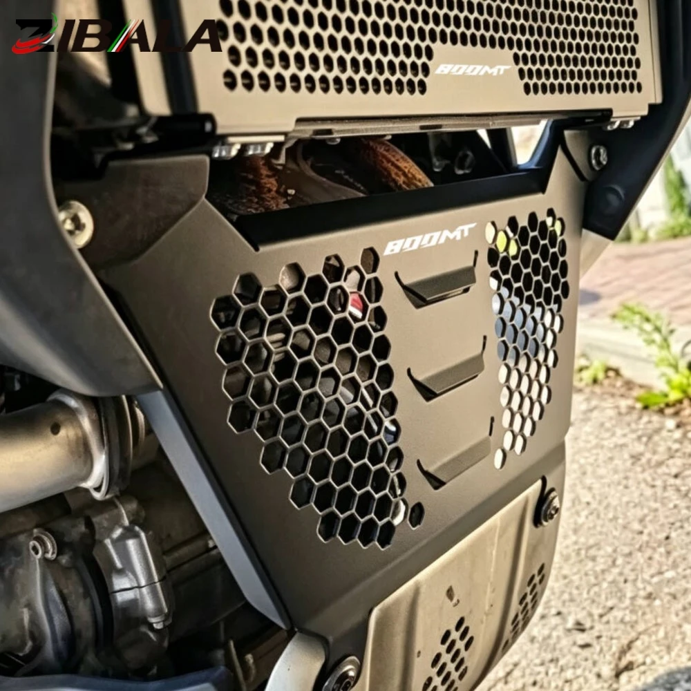 For CFMOTO CF MOTO 800MT MT 800 N39° IBEX 800/S/T 2021 - 2025 2026 Motorcycle Accessories Radiator Guard Engine Skid Plate Cover