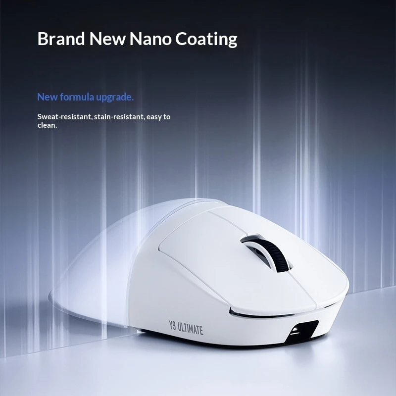 

НОВАЯ беспроводная игровая мышь ATK Dragonfly Y9 Dual 8K PAW3950/3395 Ultra Nordic54L15 ATK Apex Shark Max, эргономичная мышь с прошивкой