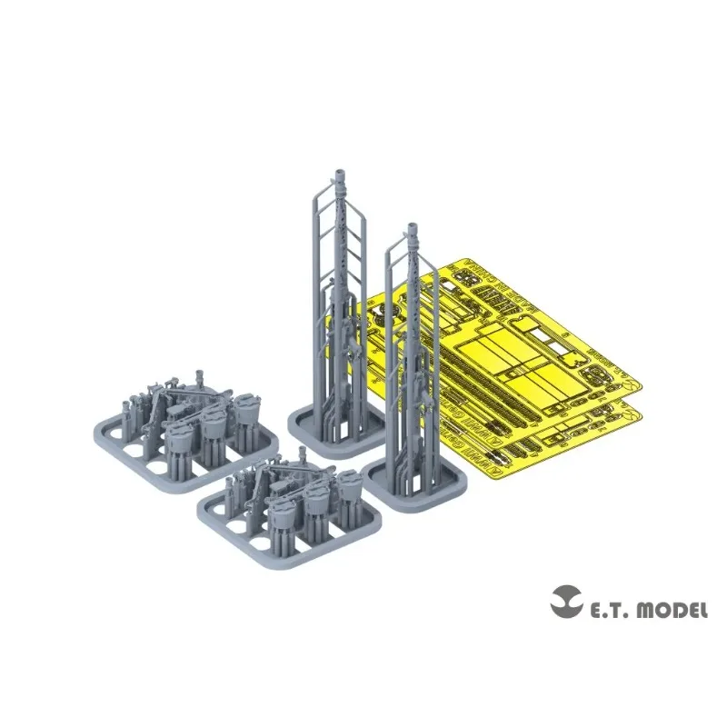 

ETmodel P35-213 3D-модель из смолы и деталей с гравировкой – немецкая модель пулемета Mg34 и ящика для патронов для хобби-моделистов (Рождество/Хэллоуин)