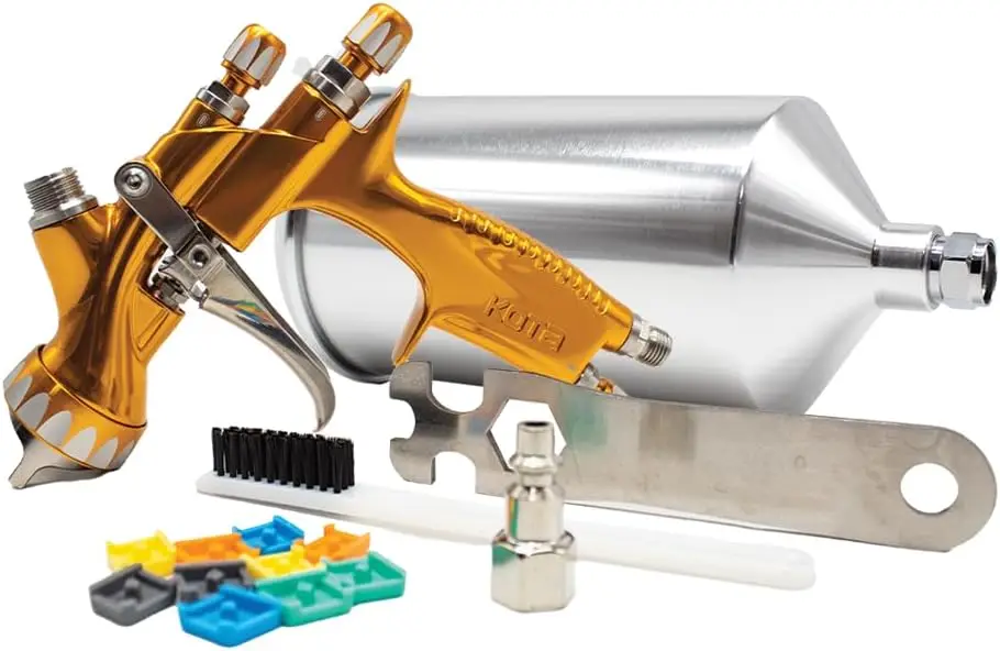 Kota Gold Edition Hvlp Spray Gun Paint With 1.3 Mm Nozzle (With Cup)