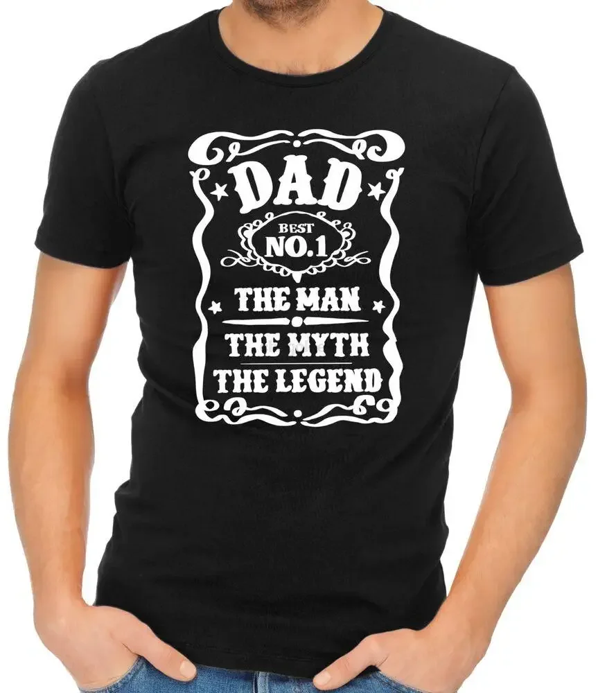 Dad The Man T-Shirt Birthday Xmas Stocking Filler Gifts Presents for Men Dad