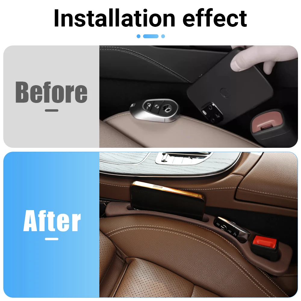For Toyota Prius XW30 XW50 Prius A V Plus 2012- 2018 2019 2020 2021 2022 2023 2025 2026 2027 Car Seat Gap Filler Box Accessories