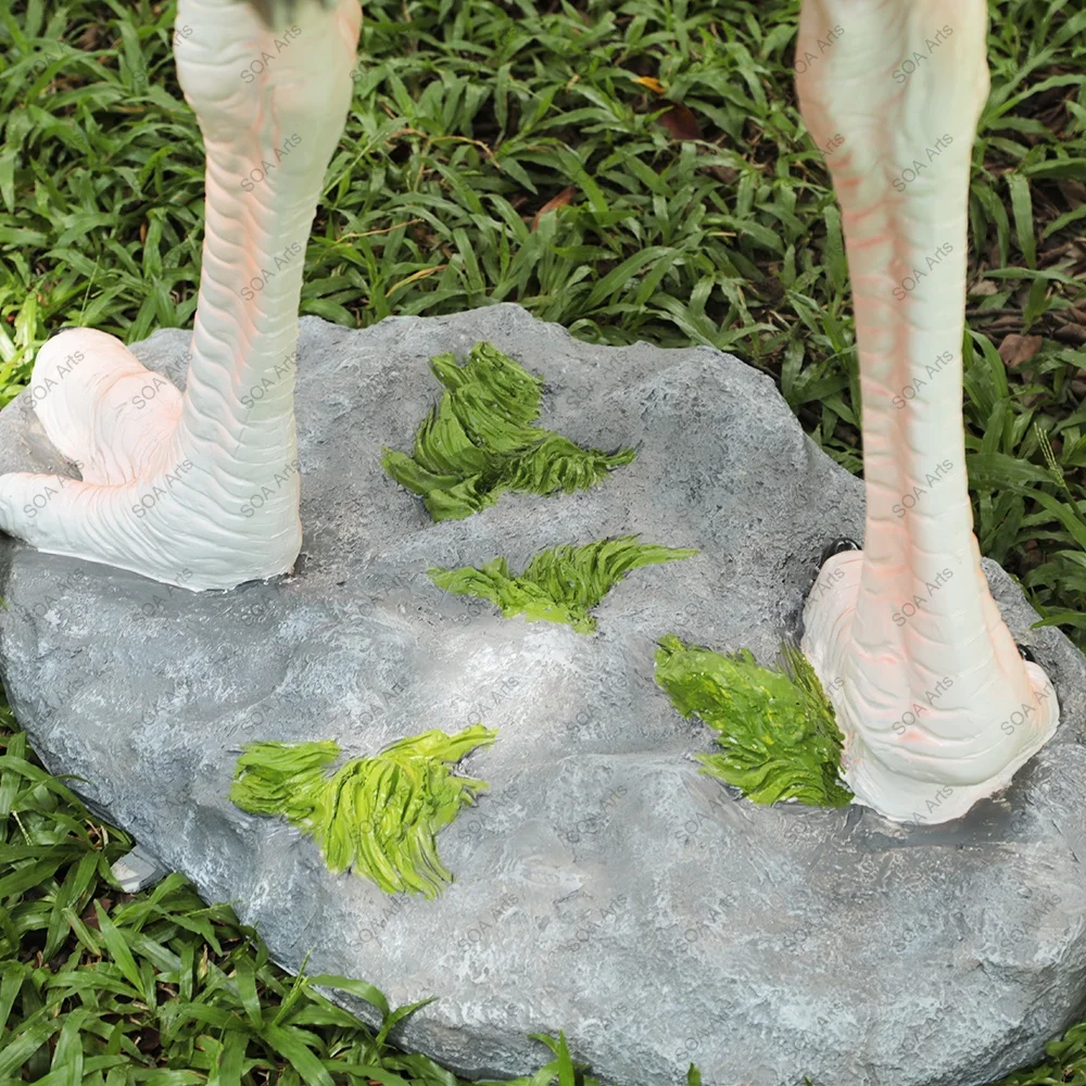 Modern Decorative Arts Metal Craft Garden Fiberglass Commercial Sculpture Customized Stainless Steel Resin Outdoor Sculpture