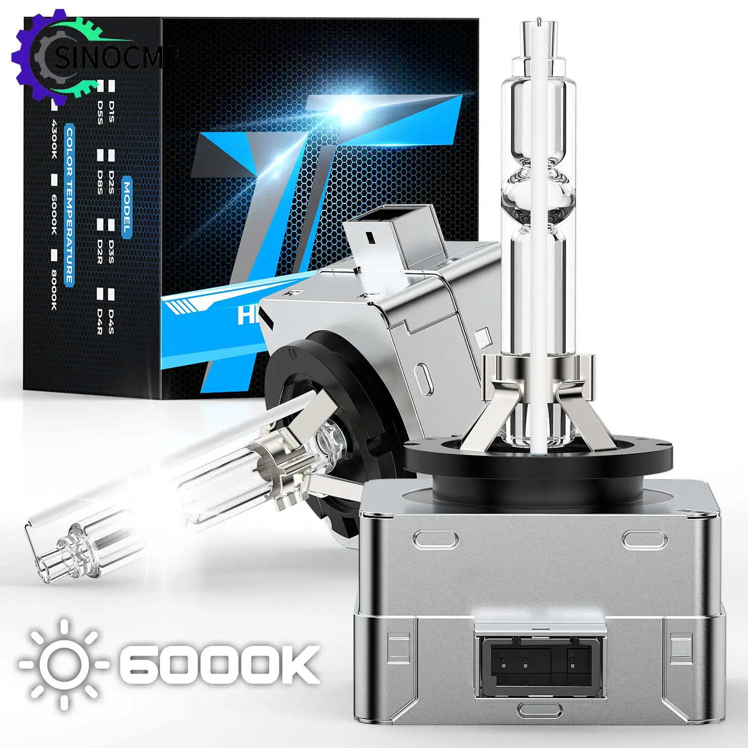 

2Pcs D3S HID Bulbs Xenon Headlight Bulb Car LED Headlights Canbus 35W 6000K Standard Lamp Cars Head Light Accessories Replace