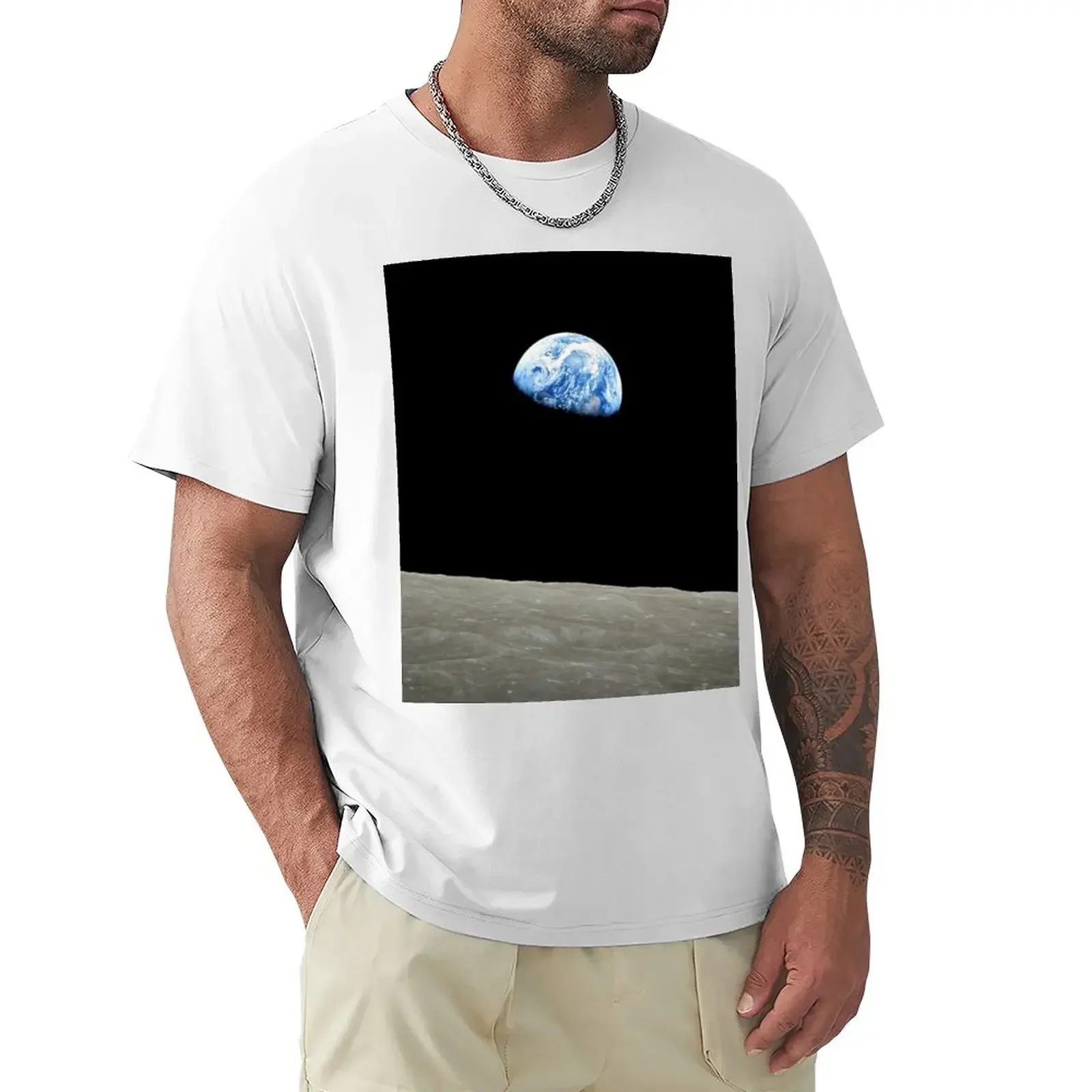 

PALE BLUE DOT T-Shirt hippie clothes customizeds Aesthetic clothing quick-drying workout shirts for men