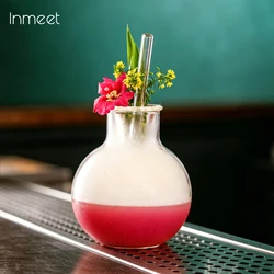 Inmeet Creative Cocktail Cup/Barware/Glassware/Smoked Cocktail Glass/Mixologist/Bartender Glass 330ml