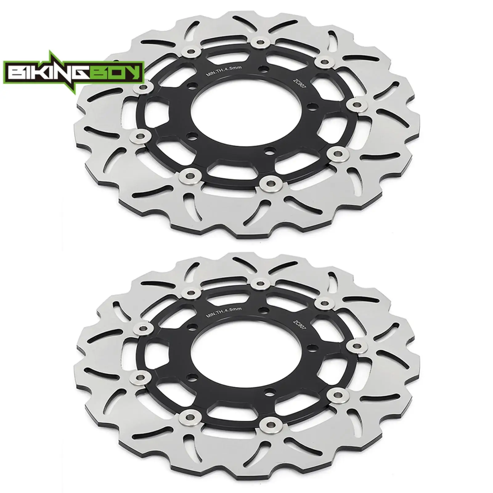 BIKINGBOY GSXR 600 750 2006 2007 GSX-R 1000 05 06 07 08 VZR 1800 Boulevard M109 Intruder M1800 09 Front Brake Discs Disks Rotors