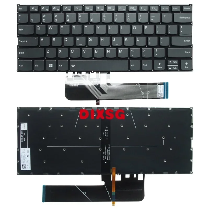 

Новая американская клавиатура с подсветкой для Lenovo Flex 6-14IKB 6-14ARR Yoga 530-14IKB 530-14ARR Yoga 730-13IKB 730-13IWL 730-15IKB 730-15IWL