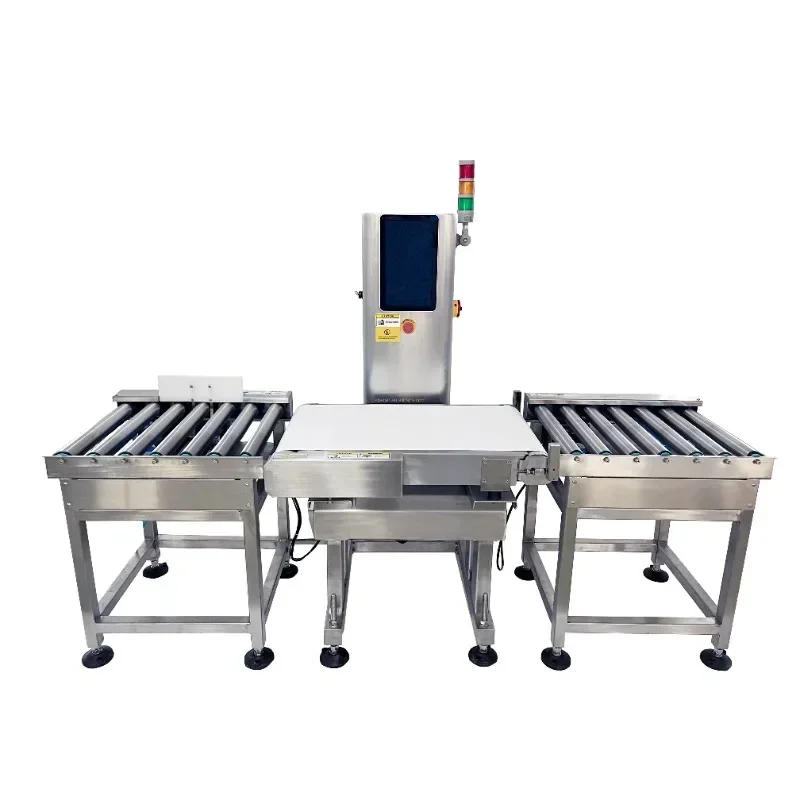 Conveyor Scale Automatic  Check Weigher with a Rejector for Carton Big BagsAccept Customization