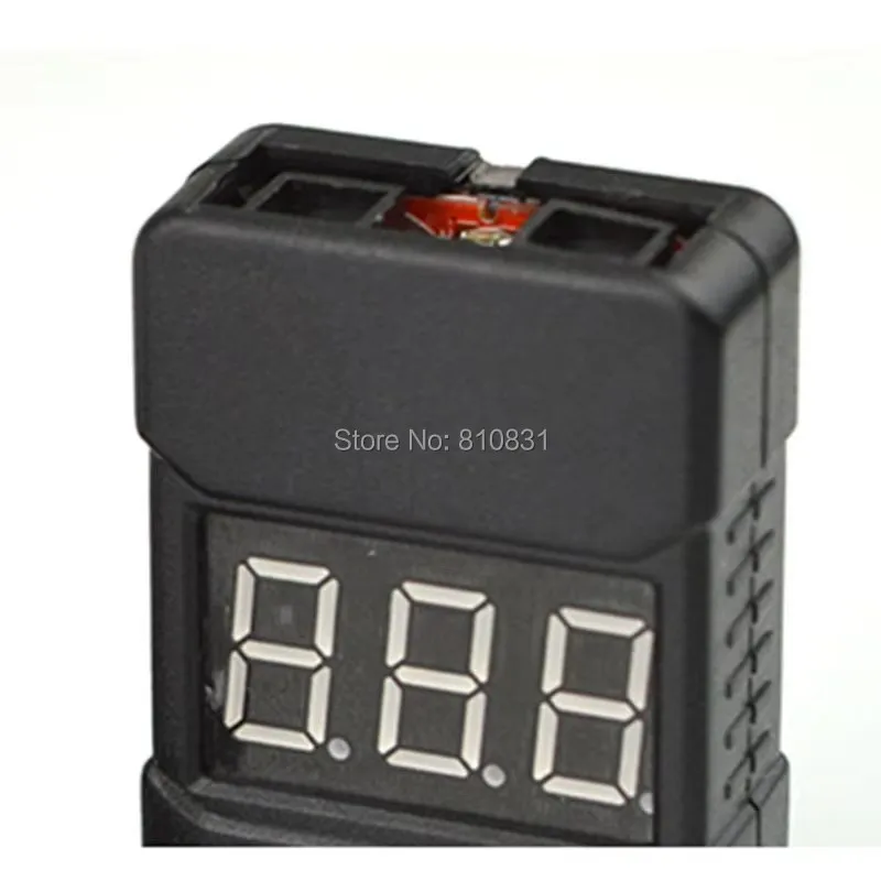 Dispositivo de alarma de bajo voltaje con batería de litio 1-8S para coche RC