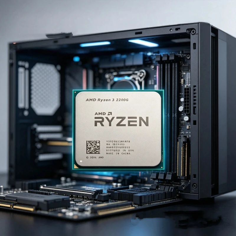 Processeur AMD Ryzen 3 2200G 3.7GHz Boost 4MB Cache Vega 8 Graphics Tray