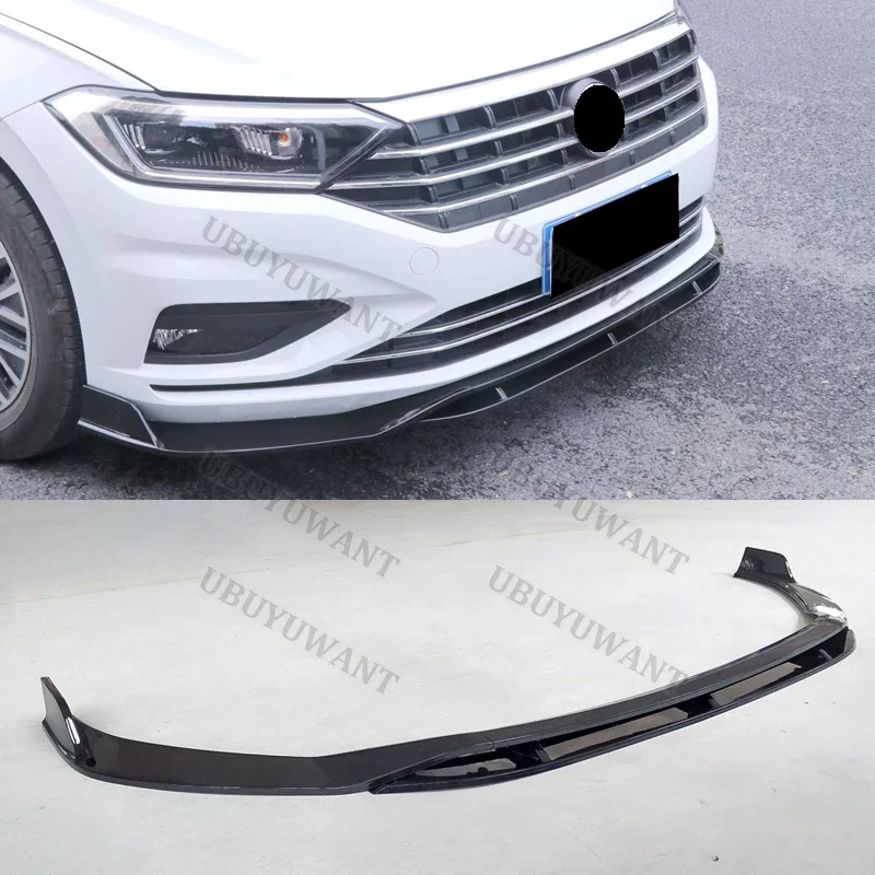 Für VW Jetta MK7 2019 2020 2021 Frontstoßstangenlippe Spoiler Diffusor Splitter Bodykit Schürzen Abdeckung Schutzleiste