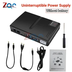 Uninterruptible Power Supply Adapter Interface Outdoor Voltage Regulator Power Adapter 85‑265V UPS Battery Backup EU Plug