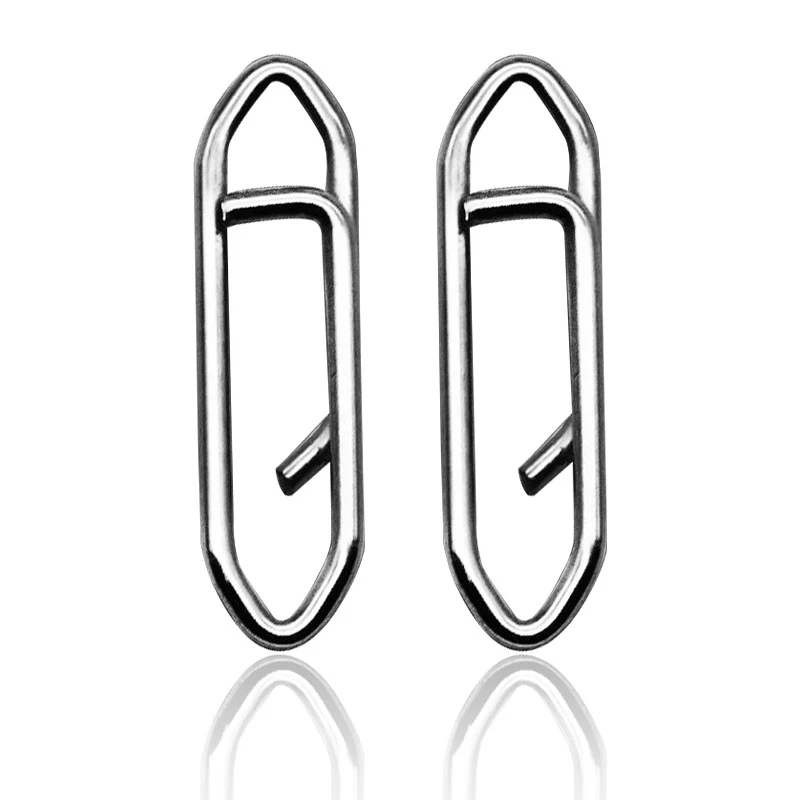 1000pcs 18/24/28MM Stainless Steel Snap Pin Bearing Rolling Swivels Connector Gear For Fishhook Lure Tackle Accessories Pesca