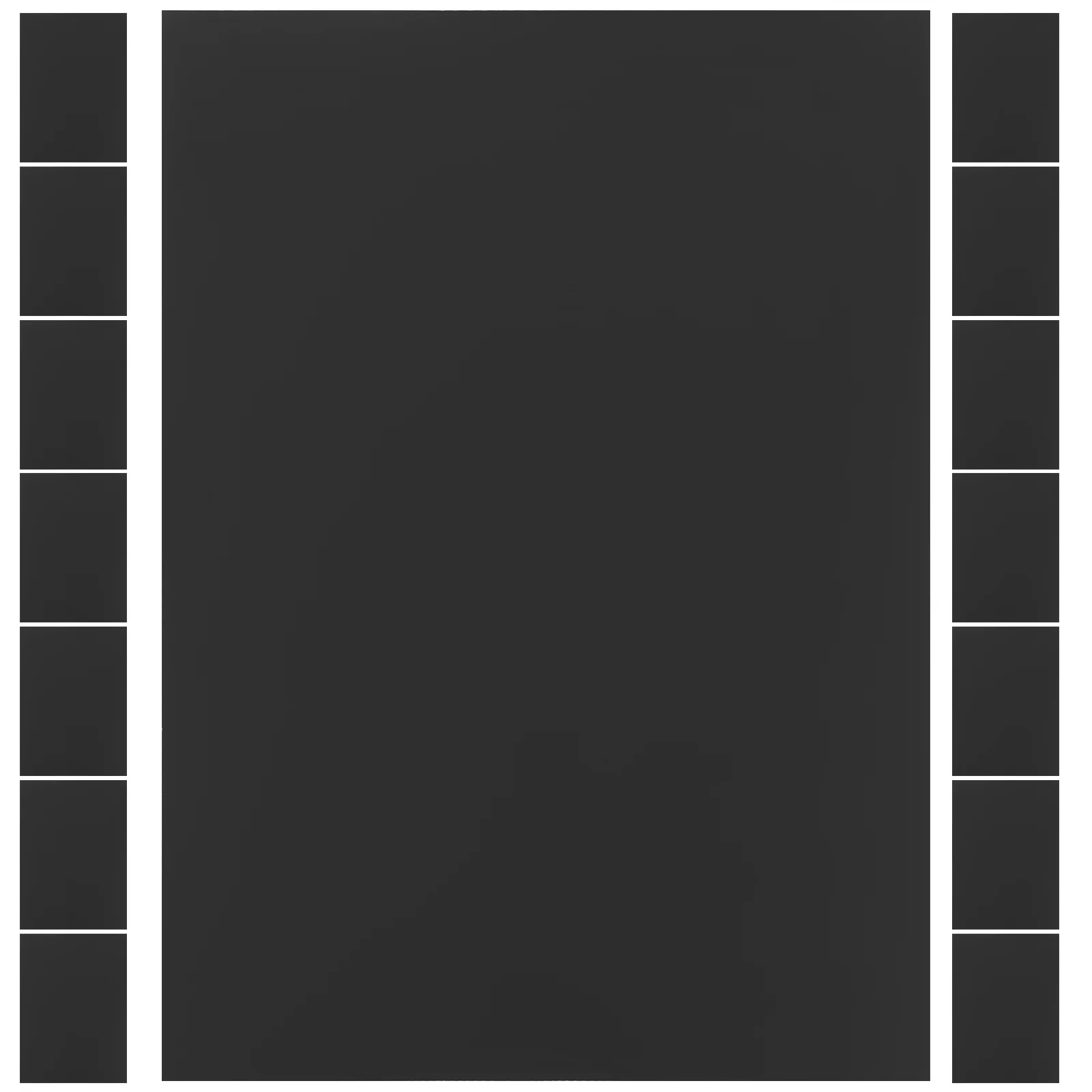 

20 Sheets Black Cardboard DIY Tools Craft Paper Stock Papers White Cardstock Material Painting A4