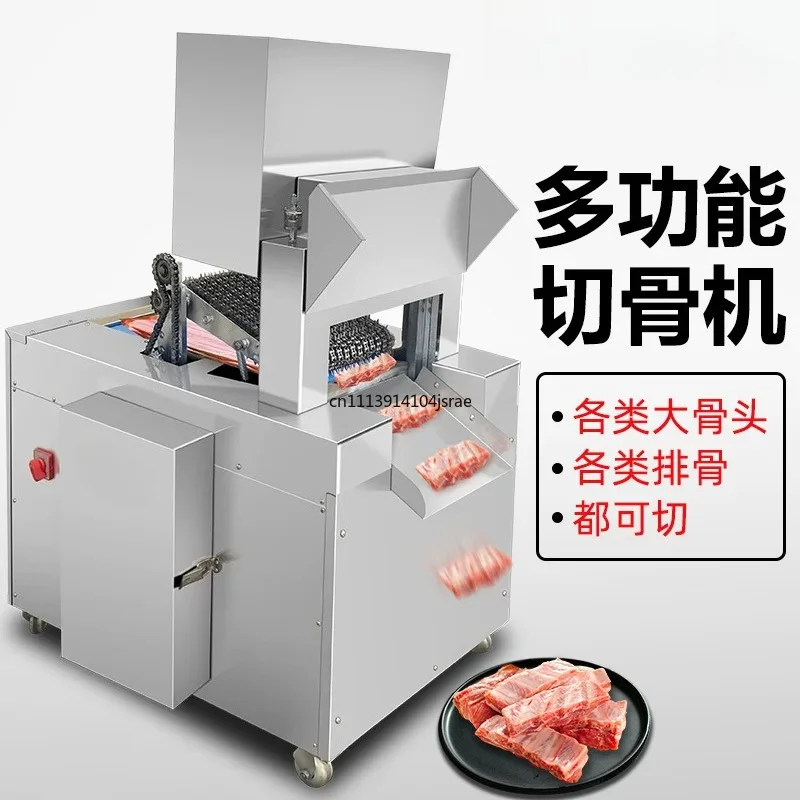 Commercial Frozen Bone Cutting Saw Automatic Meat Cutter For Pig Trotters Ribs Large Bones Factory Processing Use