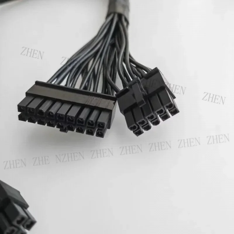 Y Y 10+18pin to 24Pin mainboard Power Supply Cable For Seasonic X Platinum P Series