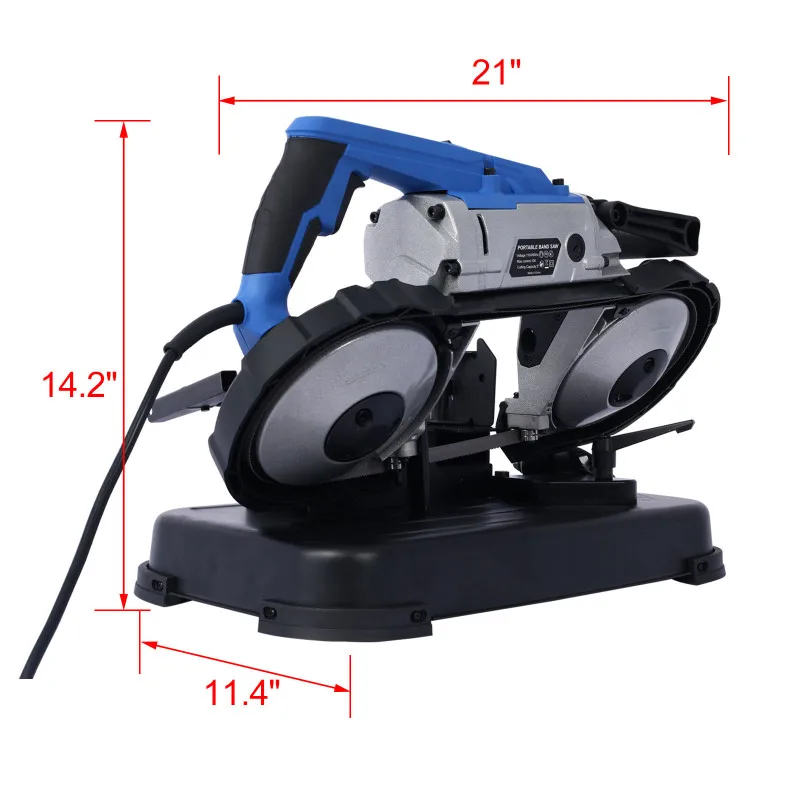 

Band Band saw Blade Cutting Efficient Ensure Metal Motor Saw Tpi High-Performance Portable Band Saw with Removable Steel Base, 4