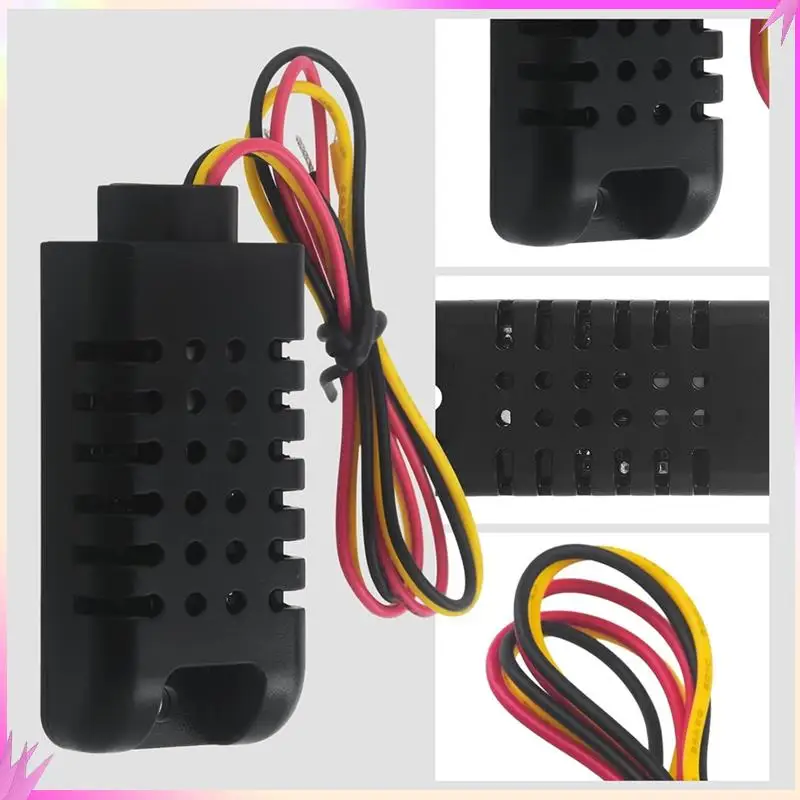 

B50C DHT21/AM2301 Емкостный цифровой датчик температуры и влажности, модуль датчика температуры и влажности DHT21, 2 упаковки