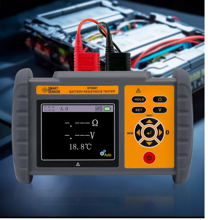 Battery Internal Resistance Tester Digital Megohmmeter Electric Vehicle Lead Acid Lithium Battery Tester ST9001