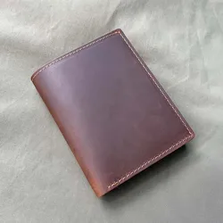 Custom Mens Wallets with Names Leather Wallet for Men Genuine Leather Men Wallets Personalised Gifts for Men Drop Shipping