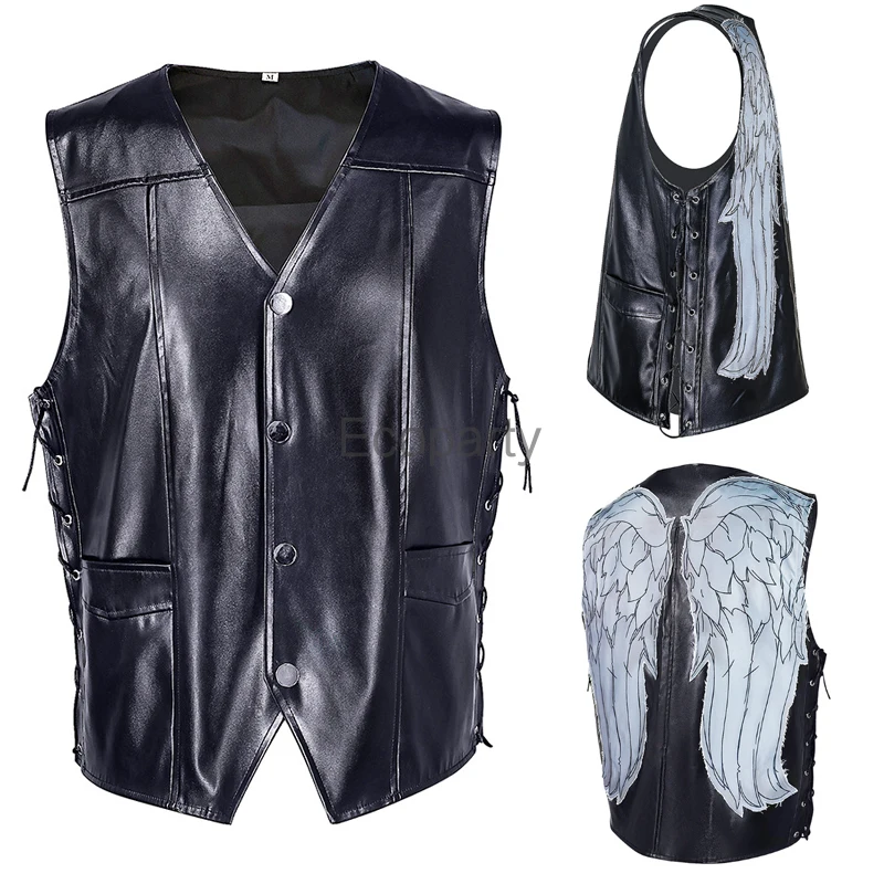 horror-tv-walking-dead-daryl-cosplay-costume-for-men-halloween-party-crossbow-daryl-vest-mens-pu-leather-waistcoat